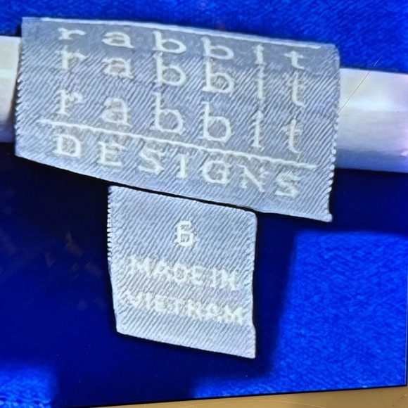 Rabbit Rabbit Rabbit Royal Blue Lace Dress - Picture 3 of 6